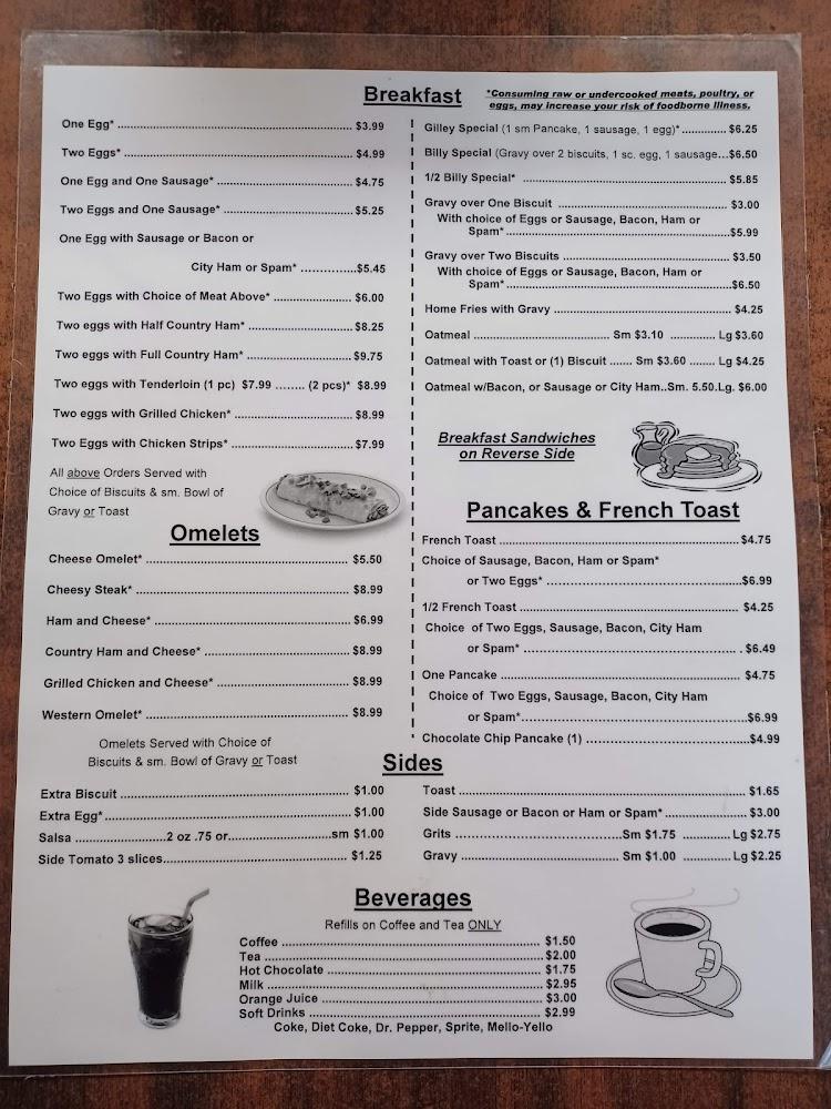 Stone Fort Restaurant Menu image 2